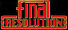 Final Resolution
