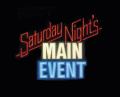 Saturday Night's Main Event
